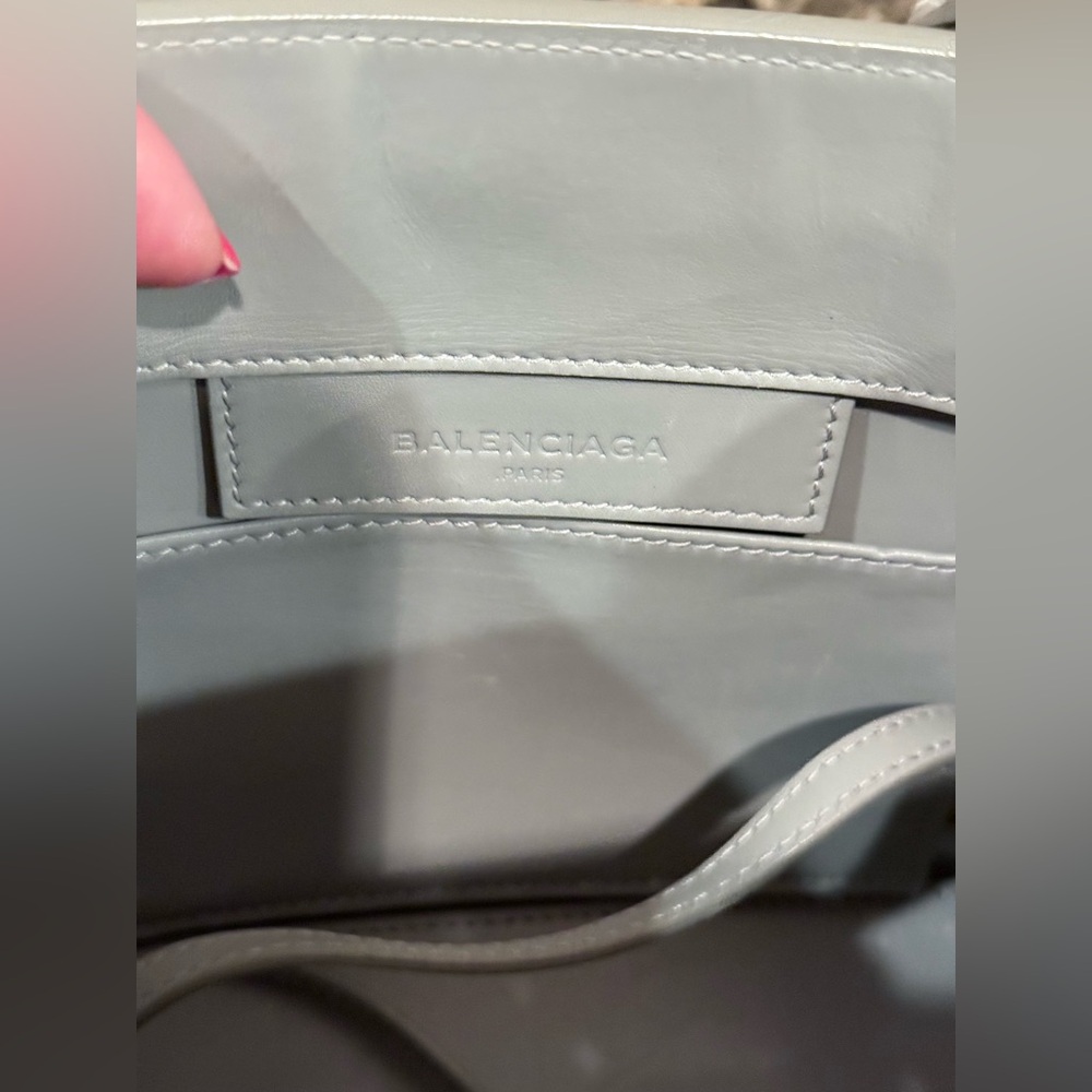 Balenciaga Leather Mini Papier 2way Bag - Picture 10 of 15